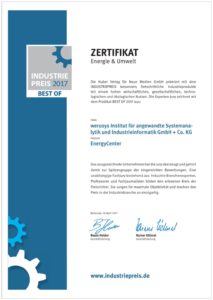 Werusys Industriepreis 2017